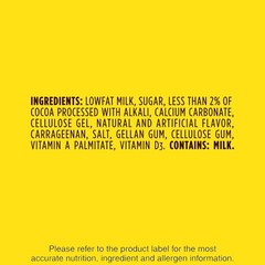 Chocolate Lowfat Milk 12 Pack – 8 Fl Oz Bottles, Gluten Free & Nutritious