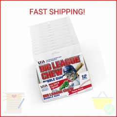 Big League Chew Outta Here Original Bubble Gum – Classic Ballpark Flavor | Perfe