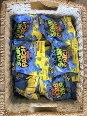 31 bags- Sour Patch Kids Blue Raspberry Flavor Soft & Chewy Gummy Candy | 3.6 oz