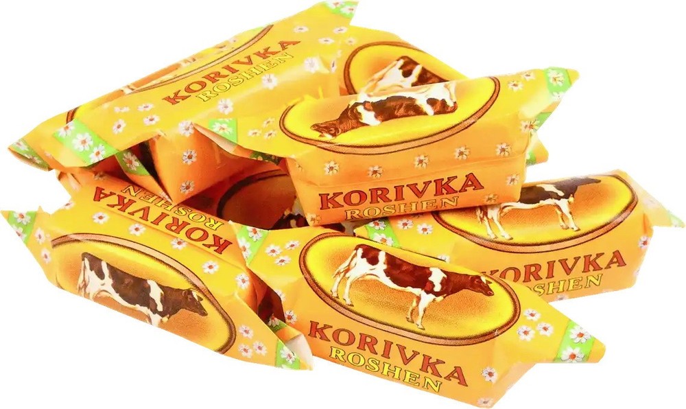 🇺🇦 ROSHEN KORIVKA Ukrainian Candy Original COW Milk Fudge Sweets Gift 500g