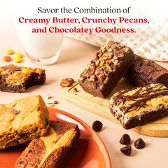 David’S Cookies Assorted Brownies & Crumb Cake Gift Tin 3Lbs – Delicious, Fresh