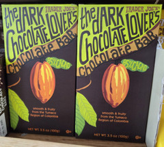 Trader Joe’s 85% CACAO Dark Chocolate Lovers 3.5oz 100g (2 Bars)
