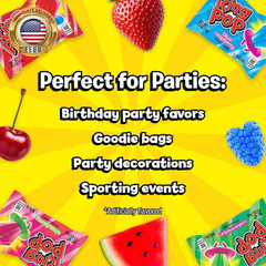 Lollipops – Bulk Candy Individually Wrapped Suckers Variety Party Pack- 20 Count