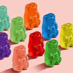 Albanese World’s Best 12 Flavor Gummi Bears Family Size Share 36 oz Gluten Free