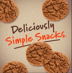 2 PK – Stauffer’s Ginger Snaps w/ Molasses, Spice & A “ZING” Of Ginger 14 oz