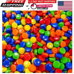 Sour Candy Bites Lemon Lime Orange Blue Raspberry Cherry – 2 lbs Intensely Ta…
