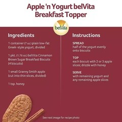 belVita Cinnamon Brown Sugar Breakfast Biscuits, 25 pk.
