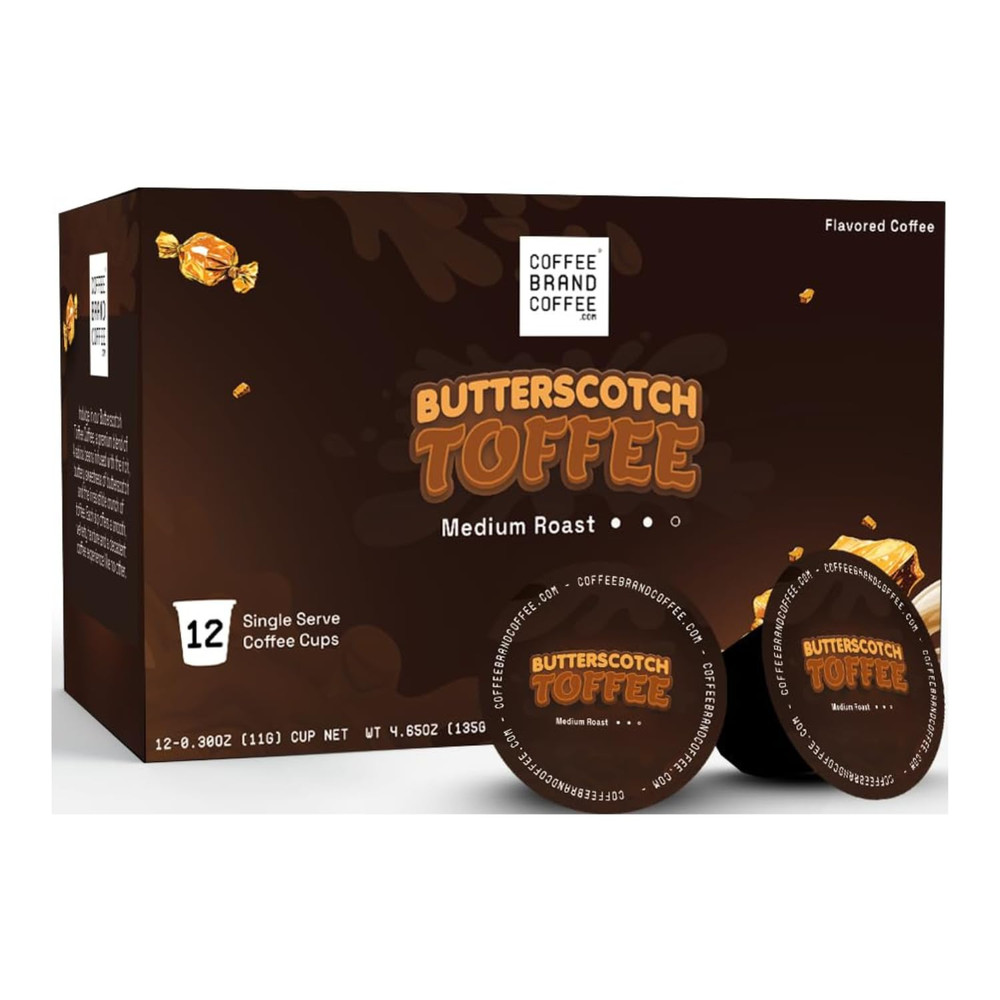 Butterscotch Toffee Coffee Kcups | Experience Sweetness Butterscotch and Toffee