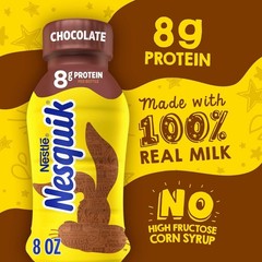 Nutritious 12 Pack of 8 Fl Oz Ready-to-Drink Chocolate Lowfat Milk – Gluten-Free