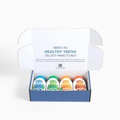 Zellie’s | 100% Xylitol Sugar Free | Gum Gift Set | Peppermint, Spearmint, Fr…