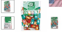 Tic Tac Box: 60 Mini Boxes Mint & Fruit Flavors