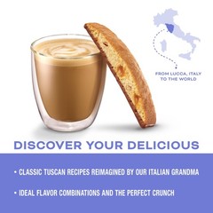 , Turtle Pecan Biscotti, 6.88 Ounce