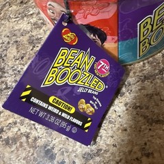 Jelly Belly BeanBoozled Spinner Tin 10 Unique Flavors 3.36 oz Gluten Free