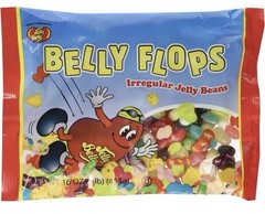 Jelly Belly Belly Flops Irregular Jelly Beans 16oz Bag (2 Pack)