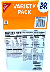 Nabisco Cookie Variety Pack with Oreo Chips Ahoy Nutter Butter 30 Packs