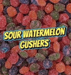Sour Watermelon Gushers 4×6 Bag