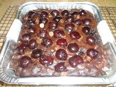 SUPER FUDGY AND DELICIOUSLY RICH HOMEMADE ROASTED CHERRY CHOCOLATE BROWNIES