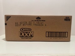 MARVEL OREO Stuf of Doom Cookies 10.68 oz Sealed Case of 12