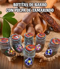BOTITAS DE BARRO CON TAMARINDO (600g) / Pulp of Tamarind in a Boot 🇲🇽 6 Pack
