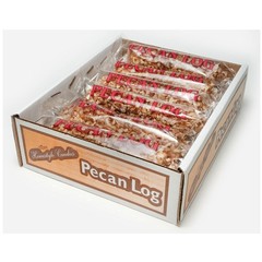 Individually Wrapped Pecan Logs – 12