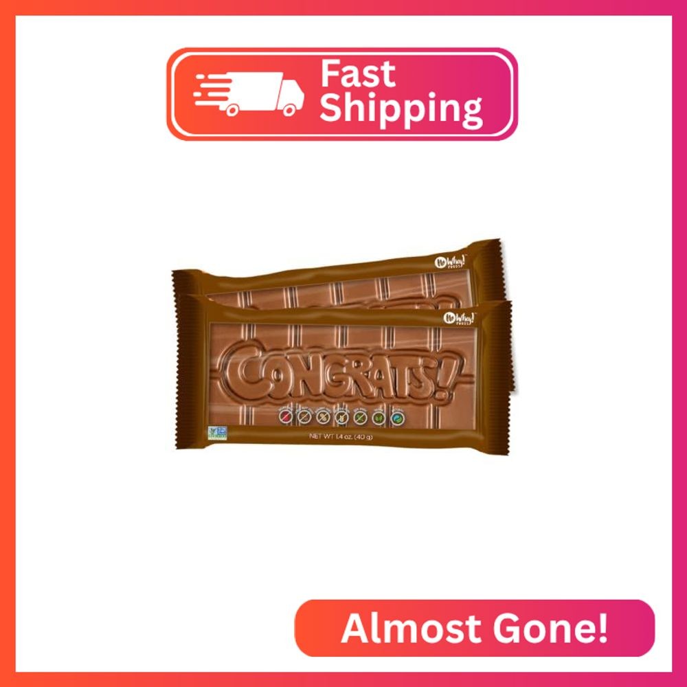 Vegan Gifts | Allergy Friendly Gift | Congrats! – Milkless Occasion Chocolate Ba