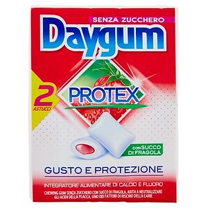 Chewing Gum Daygum Protex Gel Strawberry From 2 | 2,1 Oz /60 Gr