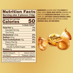 Caramel Filled Creamy Hard Candy Bulk, Soft Center 16 Ounce (Pack of 1)