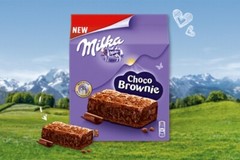 MILKA CHOCO BROWNIE – CHOCOLATE CAKE – 6x25G = 150G – BARS COOKIE DELICIOUS