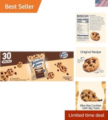 Sweet Treat for Everyone: 30 oz Box of Chocolate Chip Cookies – Perfect Snack