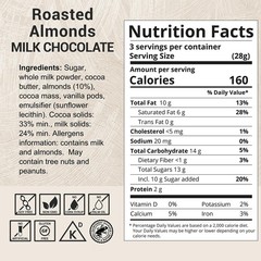Milkboy Swiss Chocolates Almond Chocolate Bars Premium Swiss Alpine Milk Pack 2