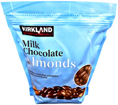 Kirkland Signature Milk Chocolate Covered Almonds 48 Oz EXP 01/2027