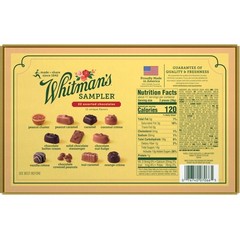 WHITMAN’S SAMPLER Assorted Milk & Dark Chocolate Candy 10 Ounce (Pack of 1)