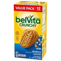 Crunchy Kosher Blueberry Biscuits Pack – 12 x 4 for Energizing Mornings
