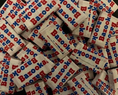 Bazooka Nostalgia Classic Original Flavor Chewing Bubble Gum- (1/2 POUND)