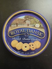Royal Dansk Danish Butter Cookies 12 oz Tin NEW Sealed