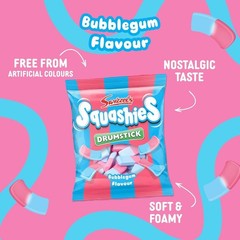 Bubblegum Squashies – Fluffy Pink & Blue Candy Treats for Kids (140 Count)