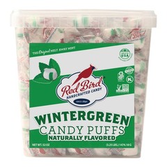 Soft Wintergreen Puffs Mints Individually Wrapped Gluten Free Kosher Free…