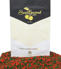 SweetGourmet Christmas Mix Sprinkles Red Green |