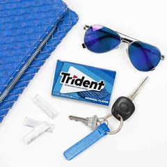 Trident Original Flavor Sugar Free Gum 15 Packs (168 Pieces Total)