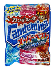 Japan Gummies Kanro Candemina Gummy Super Best 72g × 6 bags