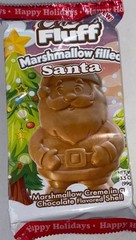 Christmas Palmer Choco Fluff Marshmallow Filled Santa 3.5oz-Brand New-SHIP 24 HR