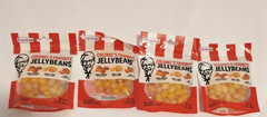 Lot 4 KFC Colonel’s Favorite Jelly Beans Candy 1.5 OZ Bag Chicken Gravy Corn