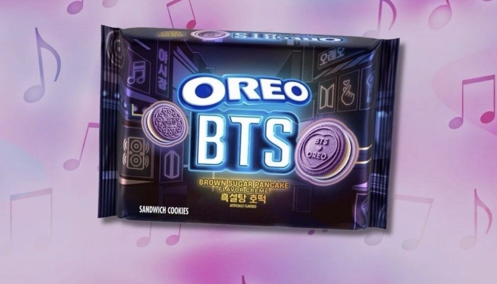 OREO X BTS BROWN SUGAR PANCAKE PURPLE COOKIES Fast Free Shipping A+100% Seller
