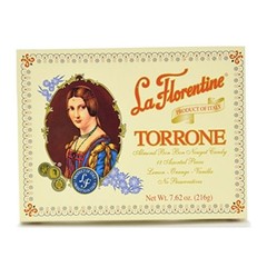 Italian Soft Almond Nougat Candy, 18 pc Assortment