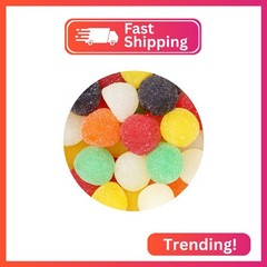 Gum Drops, 2 Pound Bulk Bag, Jumbo Gum Drops Candy, The Hampton Candy Company