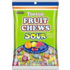 2x Tootsie Fruit Chews Sour Candy Snack Treats New Sealed Bulk 7oz