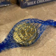 96x -Manischewitz Chanukah Milk Chocolate Coins Gelt 4 Boxes 24 Bags Bulk 8/27