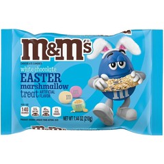 M&M’s 7.44 oz. EASTER MARSHMALLOW TREAT White Chocolate Candies ** BB 10/2026 **
