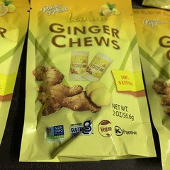 6x Prince of Peace LEMON Ginger Chews – 2 Oz 14 Pieces Each (84 Total)
