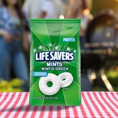 Life Savers Wint-O-Green Breath Mints Hard Candy, 44.93 oz. Party Size Bag